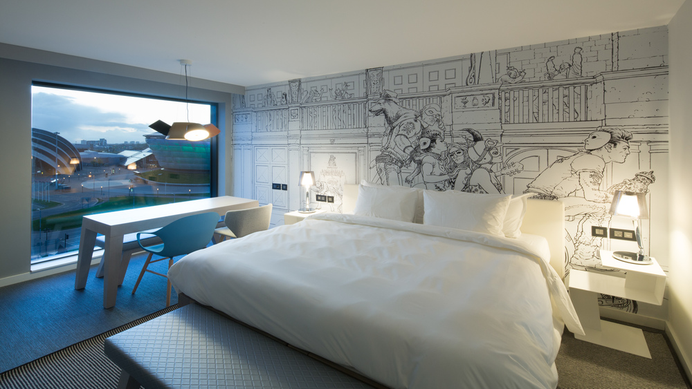 Radisson RED Glasgow Midweek Dinner, Bed and Breakfast for Two