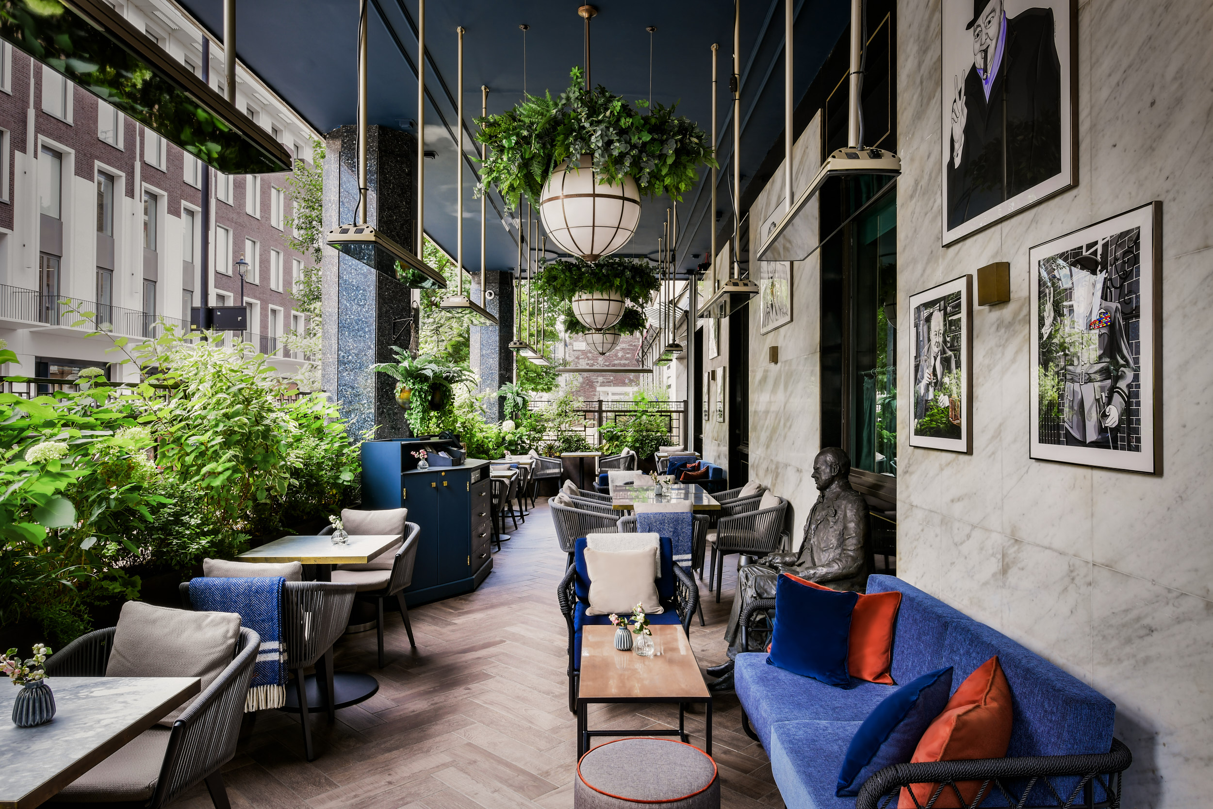 Cocktails at The Churchill Bar and Terrace - £60