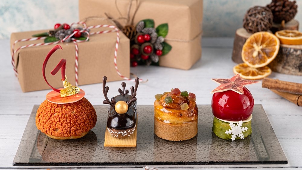 Free-Flow Festive Champagne Afternoon Tea for Three