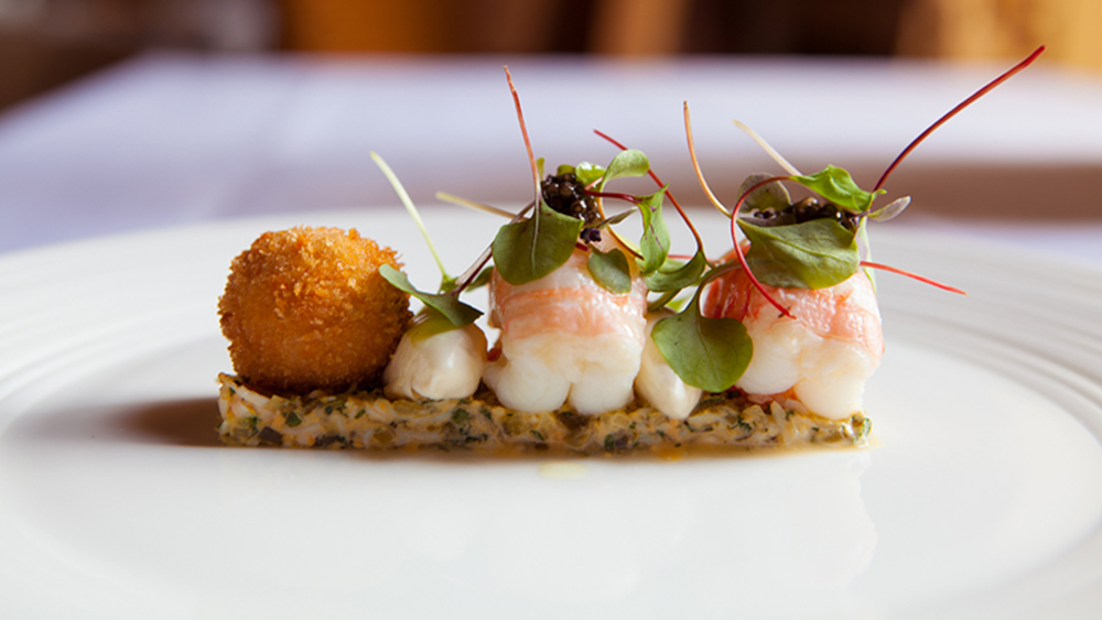 Seasonal Tasting Menu for two in Restaurant Hywel Jones