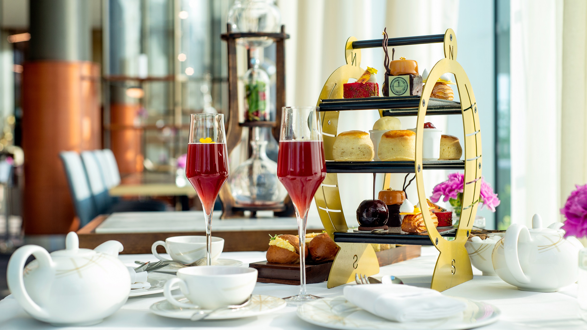 Champagne Spa Afternoon Tea for Two