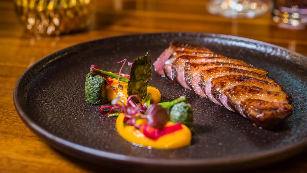 omakase signature menu for two with wine pairing