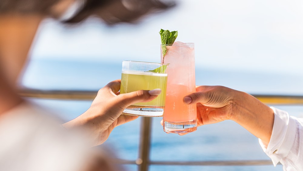 Sunset aperitivo for two at a-Ma-Re Capri
