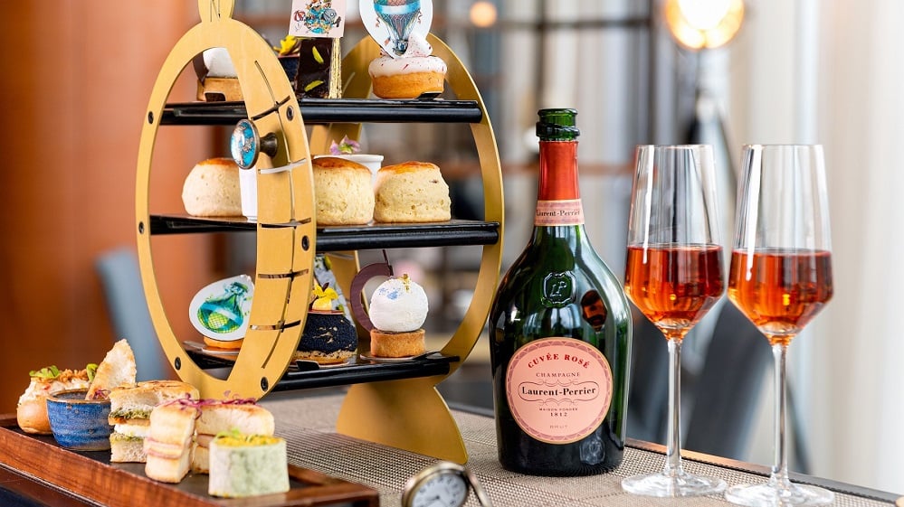 Bottomless Champagne Afternoon Tea for One