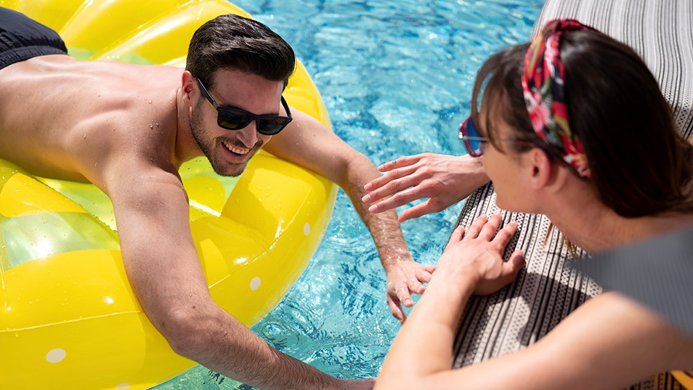 Lunch at Lah Lah with Pool Access for Two