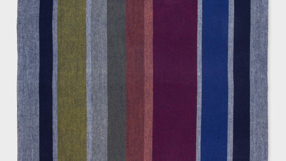 Paul Smith Striped Cashmere Blend Blanket