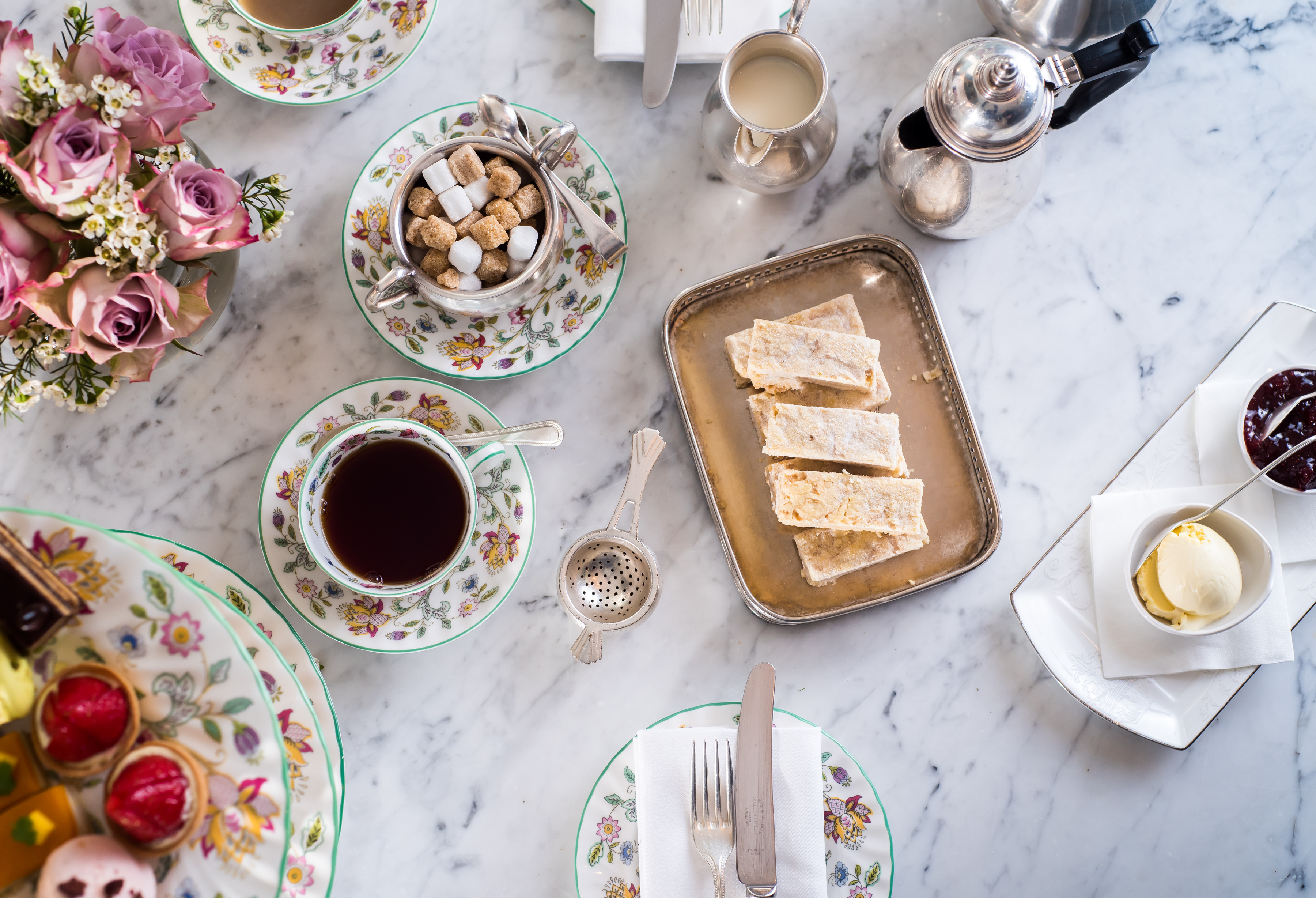 Summer Lodge Country House Hotel & Restaurant Dorset cream tea for two