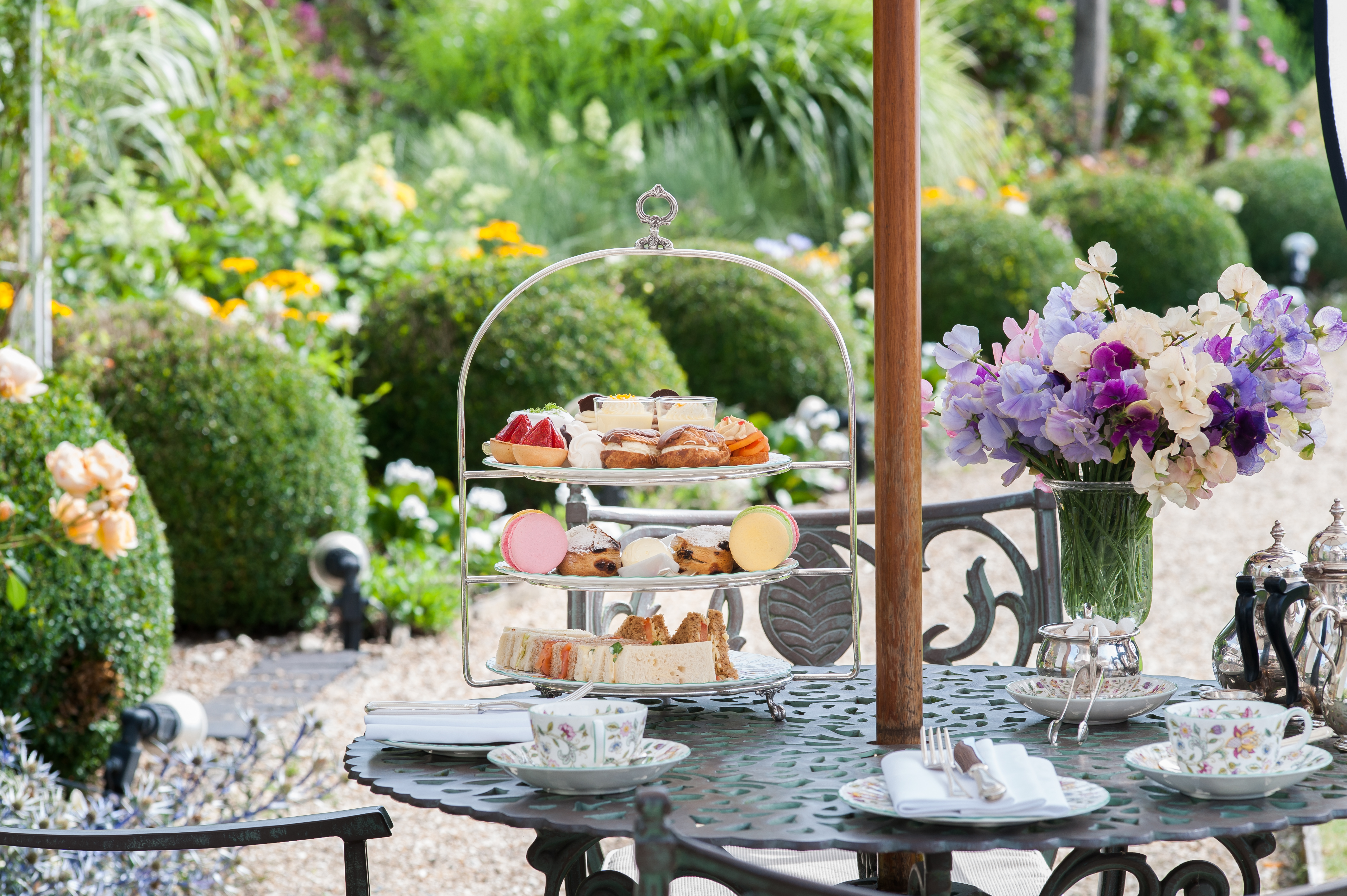 Summer Lodge Country House Hotel & Restaurant Dorset cream tea for two