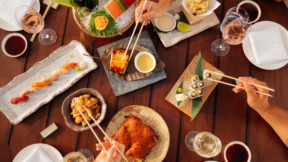 Signature omakase dinner at Zuma Capri