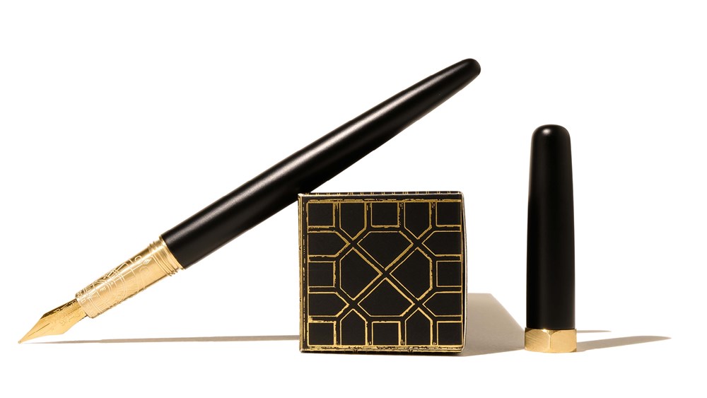 Gold Brush Fountain Pen - Curious Collaborations Series - Special Edition