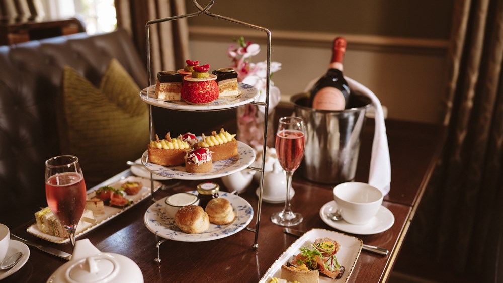 Champagne Afternoon Tea for One