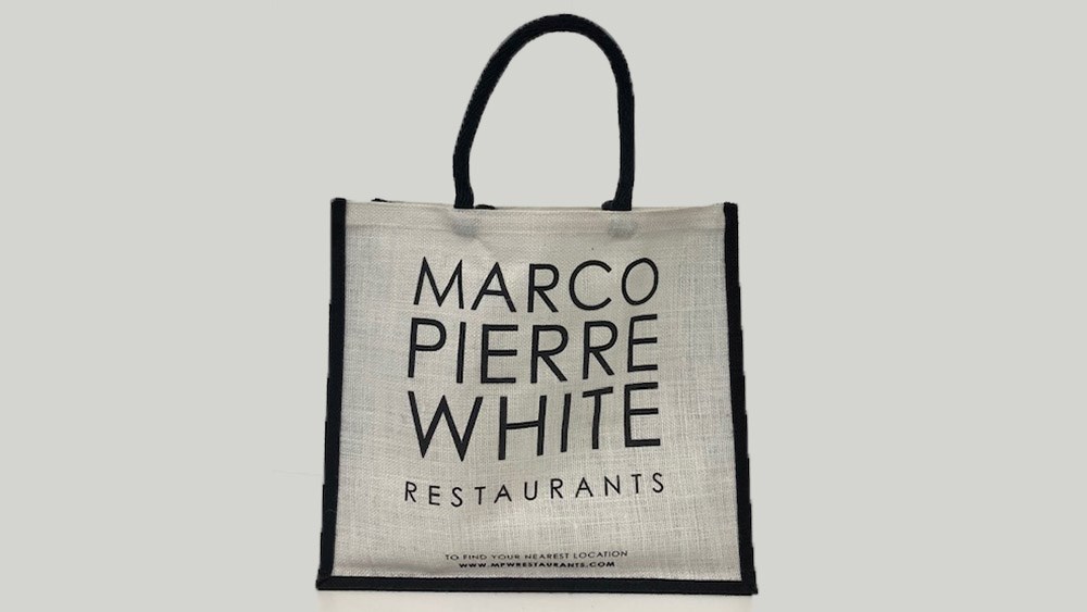 Hessian Tote Bag