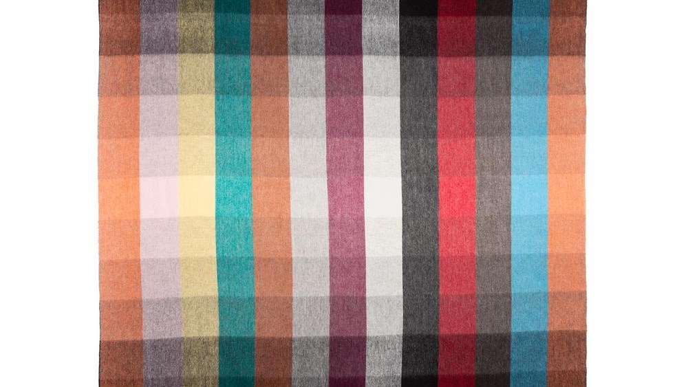 Paul Smith Checked Cashmere Blend Blanket
