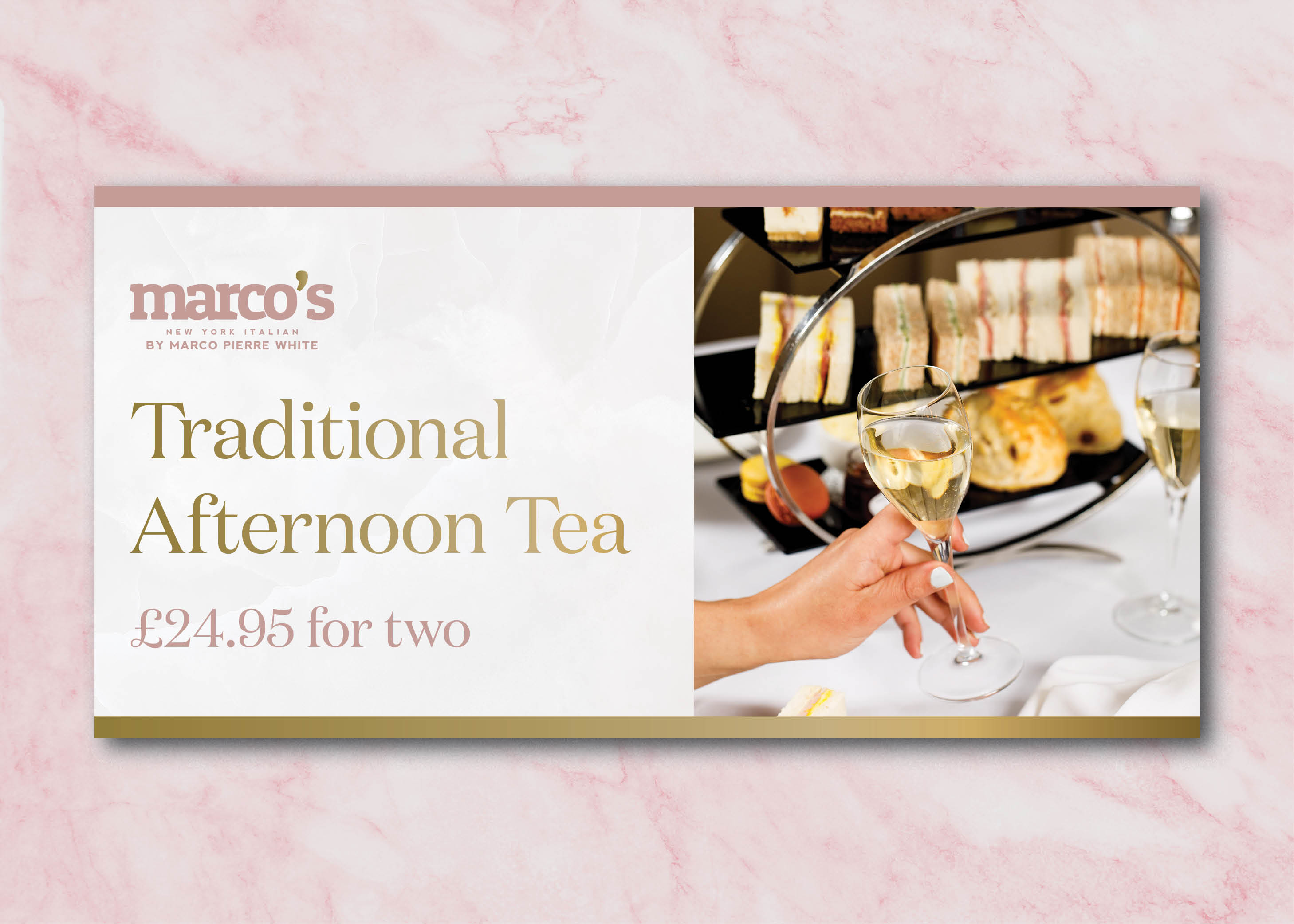 Traditional Afternoon Tea For Two New York Italian Marco Pierre