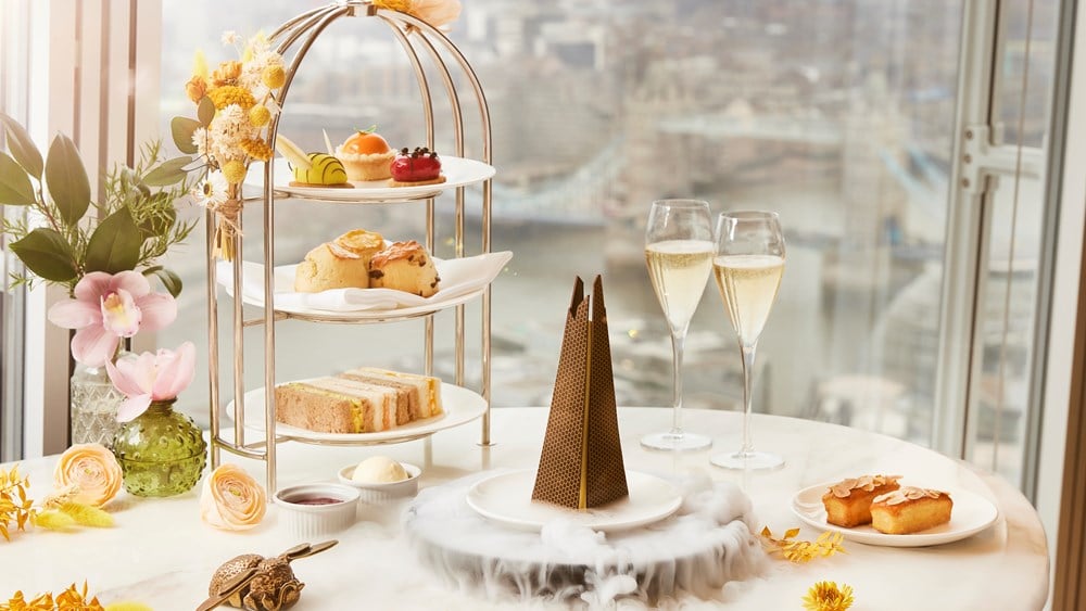The View for the Shard and Champagne Afternoon Tea for Two