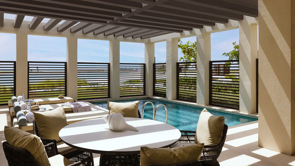 1-Night stay in Gulf Summer House Arabian suite with private pool, including breakfast
