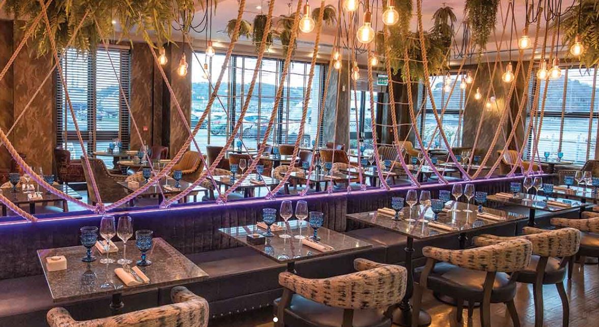 Quay Hotel and Spa Dinner for Two in Ebb & Flow Restaurant